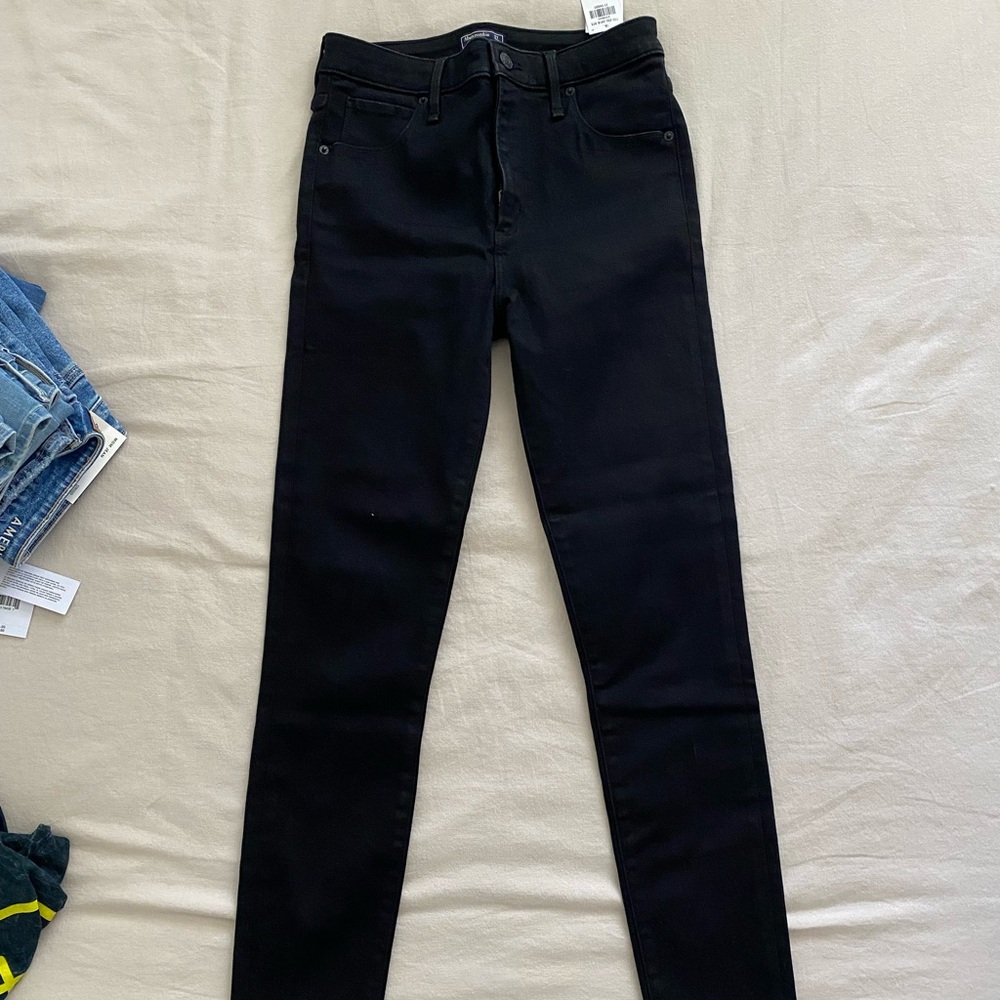 Abercrombie Black Skinny Jeans